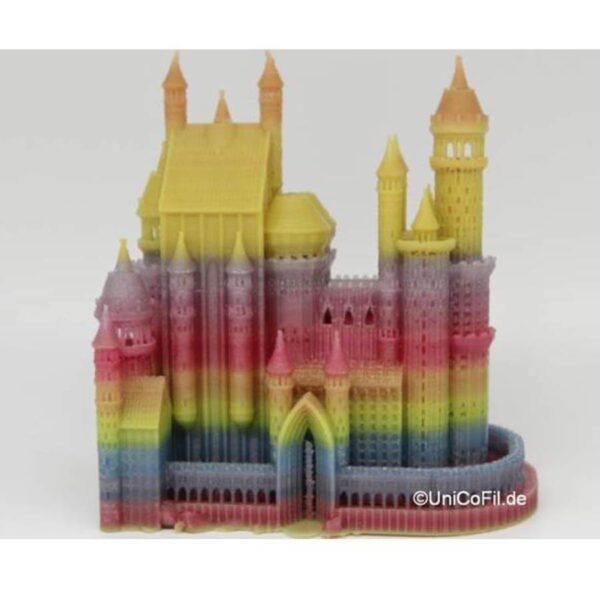 3D Drucker PLA Filament - Regenbogen Soft - Unicofil