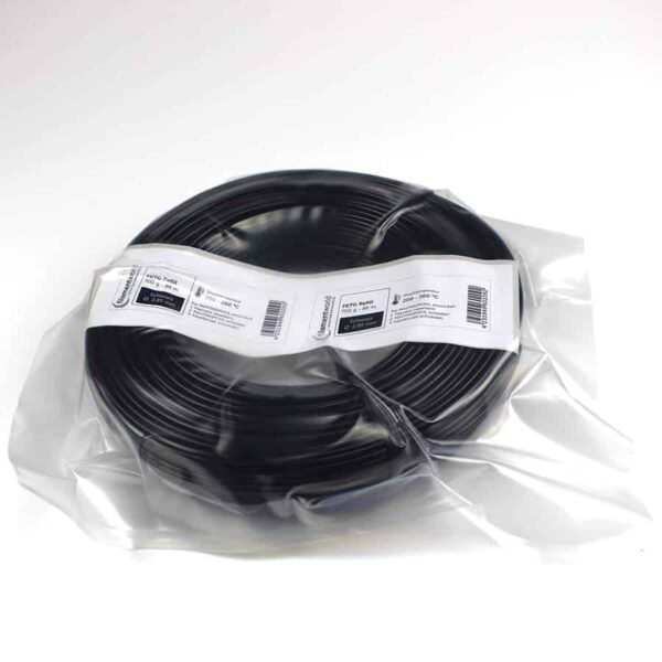 3D Drucker Refill Filament - PETG - 2.85 mm - Schwarz