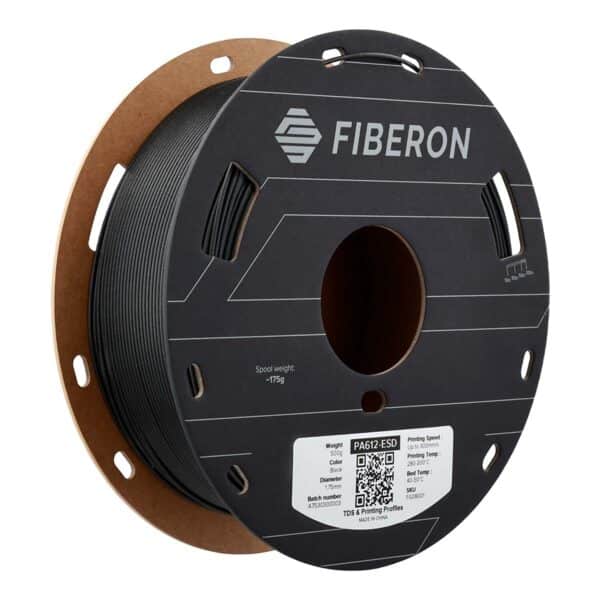 Polymaker Fiberon - PA612 ESD Filament - Schwarz