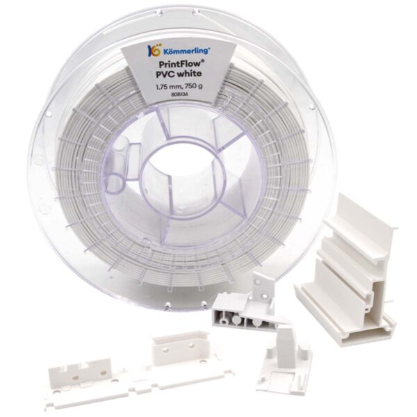 Kömmerling - PrintFlow - PVC Filament - Weiss