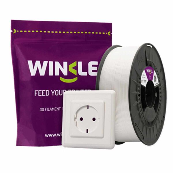 Winkle - PETG B1 - EN 13501 Filament - Weiß